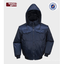 Personalizado mens OEM inverno bombardeiro jaqueta de segurança workwear jaqueta